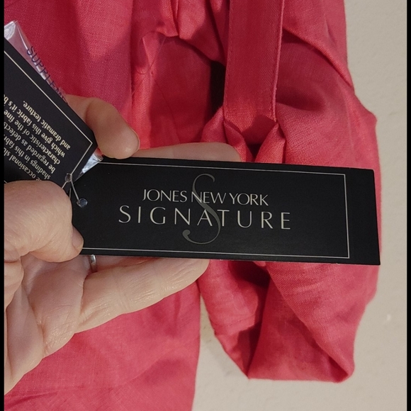 Jones NY Signature button up blouse - Picture 6 of 8